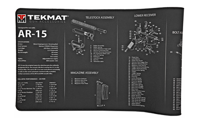 TEKMAT ULTRA RIFLE MAT AR15 BLK TEKMAT ULTRA RIFLE MAT AR15 BLK