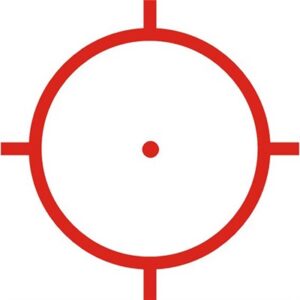 XPS2-0 HOLOGRAPHIC 68 MOA RING 1 MOA RED DOT RETICLE BLACK