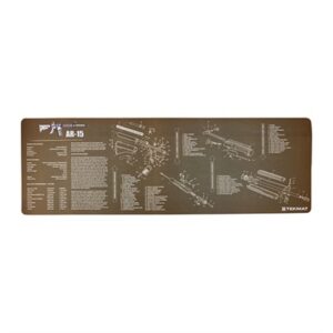 TEKMAT LONG GUN CLEANING MAT FOR AR-15 OD GREEN
