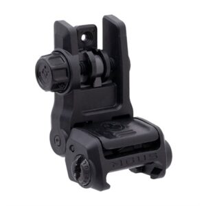 MBUS 3 REAR SIGHT FLIP-UP ADJUSTABLE POLYMER BLACK