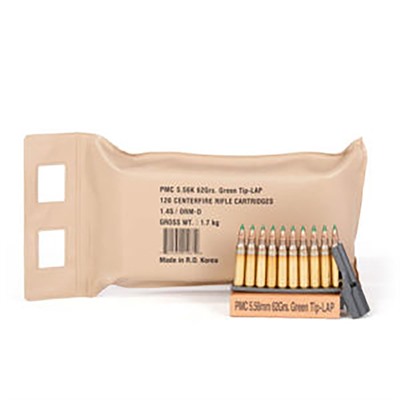 BATTLE PACK X-TAC 5.56X45 NATO 62GR LAP GREEN TIP 120/PACK BATTLE PACK X-TAC 5.56X45 NATO 62GR LAP GREEN TIP 120/PACK
