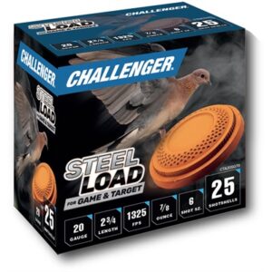 STEEL LOAD 20 GAUGE 2-3/4'' 7/8 OZ #6 SHOT 250/CASE