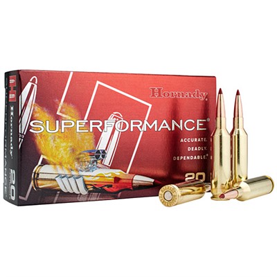 SUPERFORMANCE 22 CREEDMOOR 65GR CX POLYMER TIPPED 20/BOX SUPERFORMANCE 22 CREEDMOOR 65GR CX POLYMER TIPPED 20/BOX