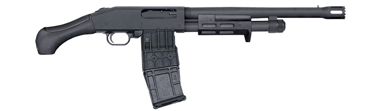 MOSSBERG 590M SHOCKWAVE 12/14 BREACHER