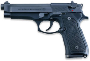 BERETTA 92 M-9 9MM BL/SY 4.9" 15+1 FS