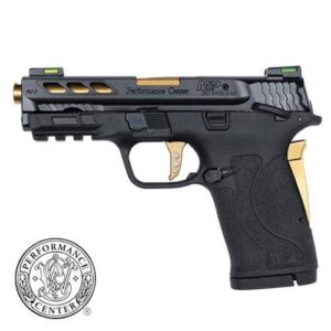 SMITH AND WESSON M&P380 PC 380ACP PORTED GOLD