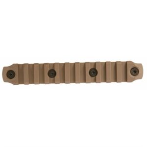KEYMOD PICATINNY NYLON RAIL SECTION 5.5 INCH FDE