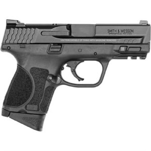 M&P9 M2.0 SUBCOMPACT 9MM 3.6â BBL (2)12RD BLACK NO SAFETY