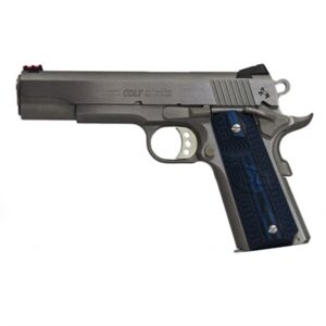 COMPETITION 38 SUPER 5'' BBL (1)9RD MAG STAINLESS/BLUE GRIP