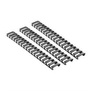 18 SLOT LADDER RAIL COVER PICATINNY POLYMER BLACK