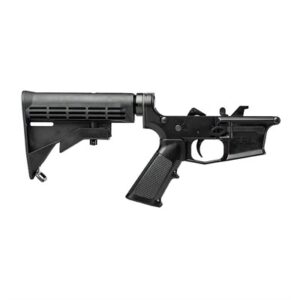 EPC-9 CARBINE COMPLETE LOWER W/A2 GRIP & M4 STOCK BLACK