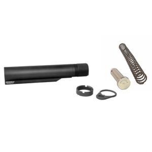 AR15 PREMIUM MILSPEC BUFFER TUBE ASSEMBLY W/SUPER 42, H3 BLK