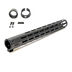 STREAMLINE CARBON FIBER 17'' M-LOK HANDGUARD BLACK