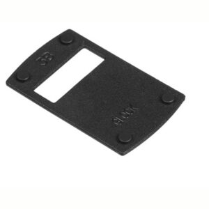 DELTAPOINT PRO DOVETAIL MOUNT FOR GLOCK BLACK