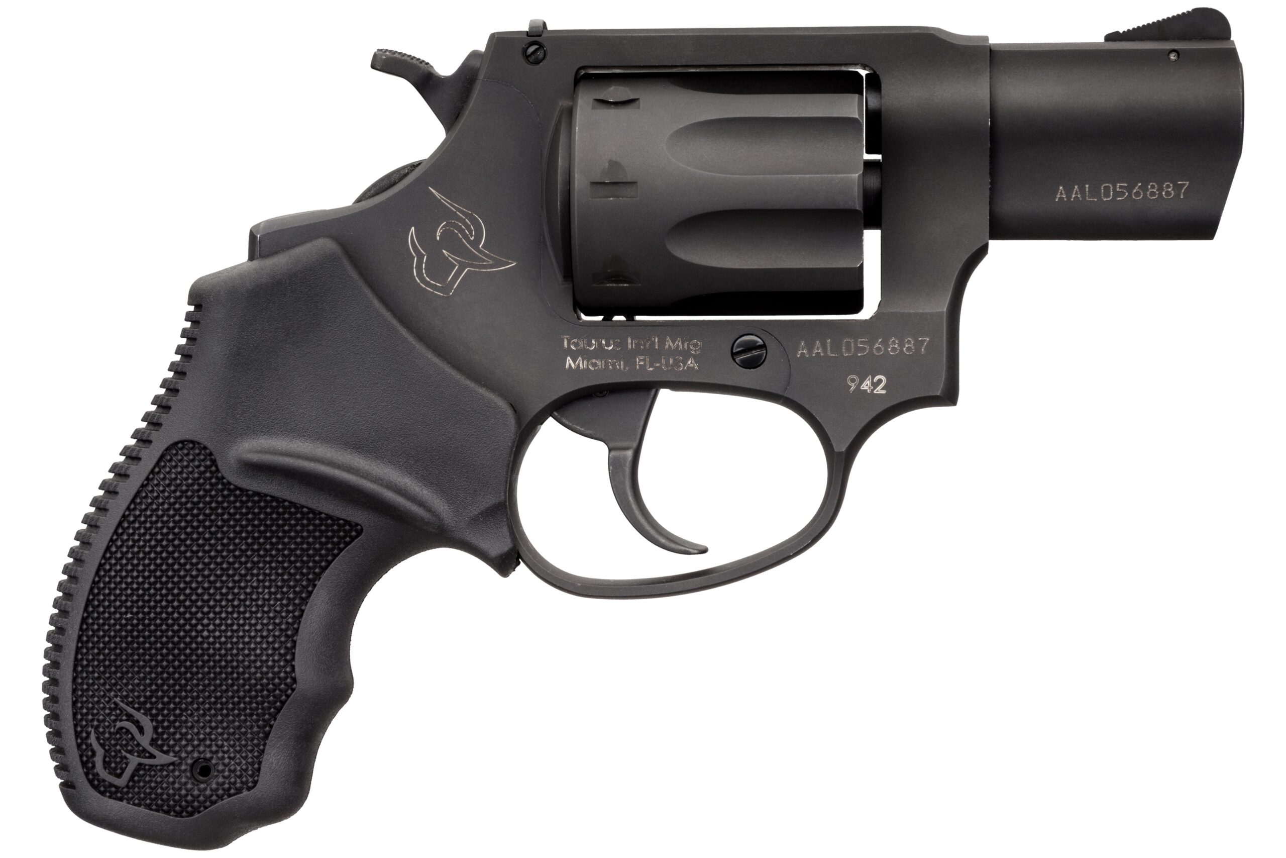 TAURUS 942 22LR BK/BK 2" 8RD CA
