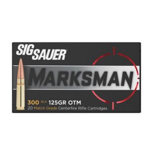ELITE MATCH GRADE 300 BLACKOUT 125GR MATCHKING OTM 20/BOX