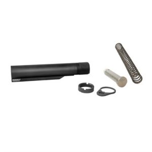 AR15 PREMIUM MILSPEC BUFFER TUBE ASSEMBLY W/SUPER 42, H1 BLK