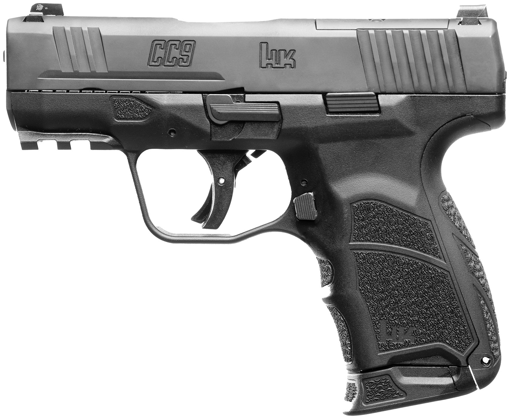 HECKLER AND KOCH (HK USA) CC9 9MM BLK 12+1 NS OR HECKLER AND KOCH (HK USA) CC9 9MM BLK 12+1 NS OR
