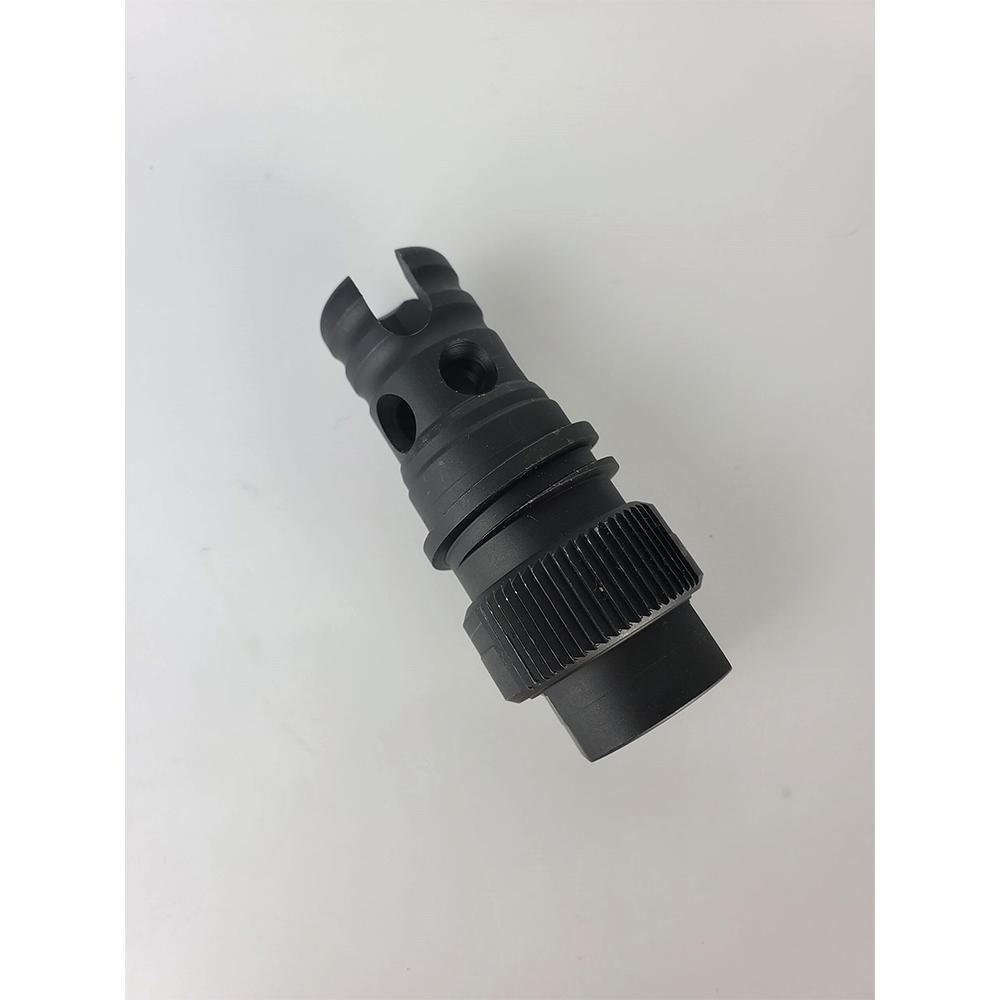 Sylvan Arms SAQD Muzzle Device .30 cal 5/8x24 Black Compatible With Warthog Suppressor Sylvan Arms SAQD Muzzle Device .30 cal 5/8x24 Black Compatible With Warthog Suppressor