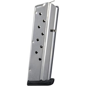 Check-Mate Full Size 1911 Handgun Magazine Stainless Steel 9mm Luger 9/rd