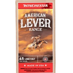AMERICAN LEVER RANGE 45 COLT 250GR LEAD RN 50/BOX