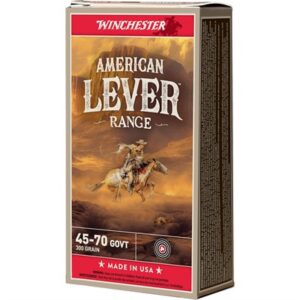 AMERICAN LEVER RANGE 45-70 GOV 300GR JHP 20/BOX