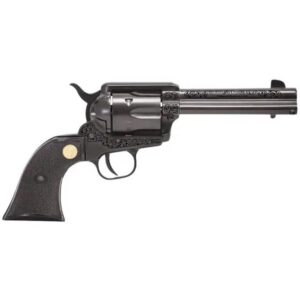 Home Chiappa 1873 Engraved Handgun .22 LR 6rd Capacity 4.75" Barrel Black